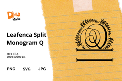 Leafenca Split Monogram Product Image 1
