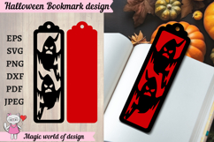 Halloween Bookmark SVG, Paper Cut Files Product Image 1