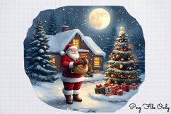 Christmas Winter Scenes Clipart PNG Product Image 1