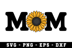 Mom Flower Svg |Mother Day SVG Cut file Product Image 1