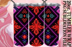Tumbler Elegance with Playful Patterns Product Image 1