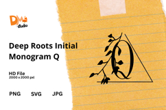 Deep Roots Initial Monogram Product Image 1