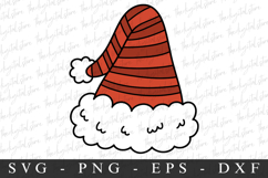 Santa Hat Svg | Christmas svg | Svg cut file Product Image 1