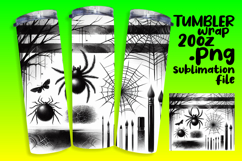 LUXE PNG Tumbler Design 20oz , Halloween Product Image 1