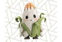 Cute Halloween Ghost Clipart Costume PNG, Halloween Png Product Image 5