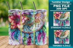 Dreamcatcher 20oz skinny Tumbler wrap design png Product Image 1