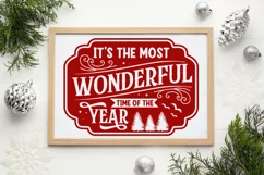 It's the most wonderful time of the year SVG, Christmas SVG Product Image 2