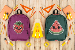 Printable Kawaii Cute Food Stickers Bundle PNG JPG PDF Product Image 8