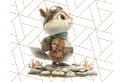 Tiny Explorers Clipart PNG, Animal Adventure PNG Product Image 5
