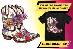Blooming Trails: Western-themed Floral Art Product Image 1