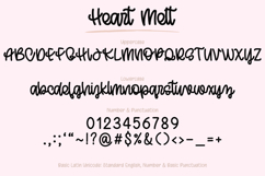Heart Melt - Handwritten Script Font Product Image 17