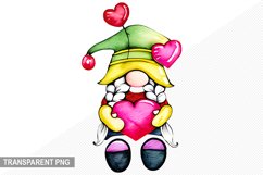 Valentine&#039;s day Gnome Sublimation Bundle - Gnome Sublimation Product Image 6