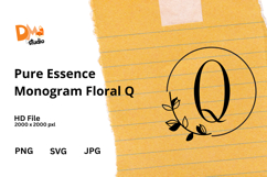 Pure Essence Monogram Floral Product Image 1