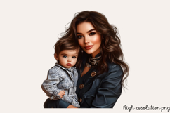 Mother Daughter Sublimation PNG Product Image 1