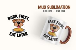 Sarcastic dog mug sublimation png Product Image 1
