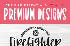Firefighter svg, fire fighter svg, emergency services unisex Product Image 3