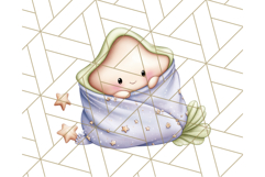Kawaii Galaxy Buddies Clipart PNG, Cute Planets Clip Art Product Image 5