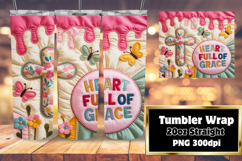 VIBRANT 20oz Gift Tumbler Design , Christian Product Image 1