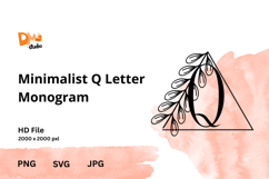 Minimalist Letter Monogram Product Image 1