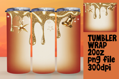 BEAUTIFUL 20oz Sublimation Tumbler Template , Christmas Product Image 1