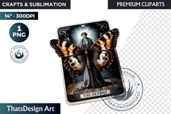 Dark Academia PNG, Gothic Butterfly Clipart Moody ephemera Product Image 1