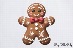 Gingerbread Man Clipart PNG Product Image 1