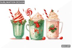 Christmas Coffee PNG Sublimation design Product Image 1