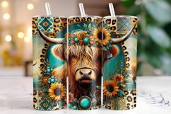 Highland Cow Tumbler Wrap | Sublimation | Tumblers Product Image 1