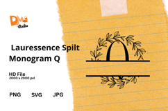 Lauressence Split Monogram Product Image 1