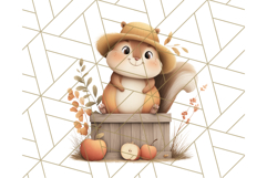 Woodland Apple Orchard Festival PNG Fall Clipart Product Image 5