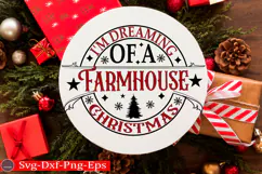 Christmas Round sign Svg holiday quotes Svg design Christmas Product Image 1