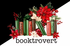 Christmas Booktrovert for Teacher Gift & Book Lovers Product Image 3
