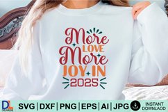 Happy New Year SVG Design, New Year SVG, New Year design Product Image 1