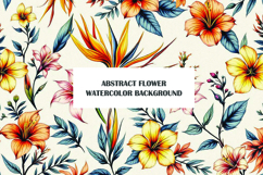 Vintage Blue Gold Floral Edge Background Product Image 1