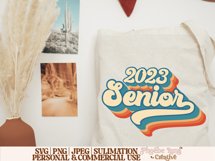 Senior 2023 SVG, Graduation SVG, Highschool SVG Product Image 3