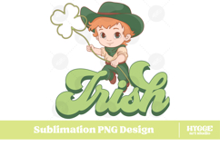 Happy St Patrick&#039;s Day PNG DTF Irish Lucky Leprechaun Beer Product Image 1