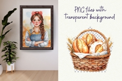 Cozy Fall Baking Watercolor Clipart Bundle Product Image 5