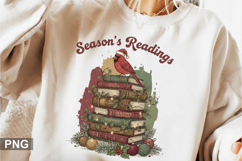 Season's Readings Sublimation - Christmas PNG Design Product Image 1