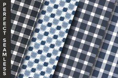 Slate Gingham Digital Papers 16 Variations Product Image 5