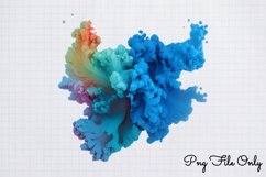 Watercolor Color Splash Clipart PNG Product Image 1
