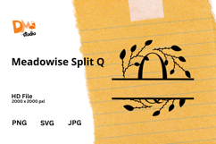 Meadowise Split Monogram Product Image 1