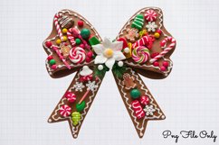 Gingerbread Cookie Christmas Sublimation Clipart PNG Product Image 1