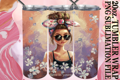 Magical Gifts 20oz tumbler wrap, Woman Product Image 1