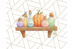Hocus Pocus Potion Lab Clipart PNG Halloween Clip Art Product Image 5