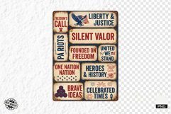 Patriotic Signs PNG illustrations Product Image 1