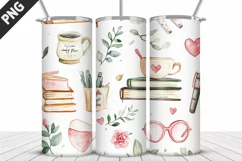 Lovely Hearts Tumbler Design | Valentine's Day Tumbler Wrap Product Image 2