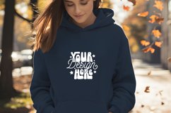 Gildan 18500 Hoodie Mockups, Christmas Gildan 18500 ladies Product Image 1