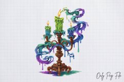 Spectral Halloween Clipart PNG Product Image 1