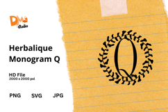 Herbalique Monogram Product Image 1