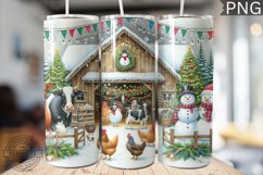 Farm Animals Tumbler Wrap - Christmas Tumbler Design Product Image 1